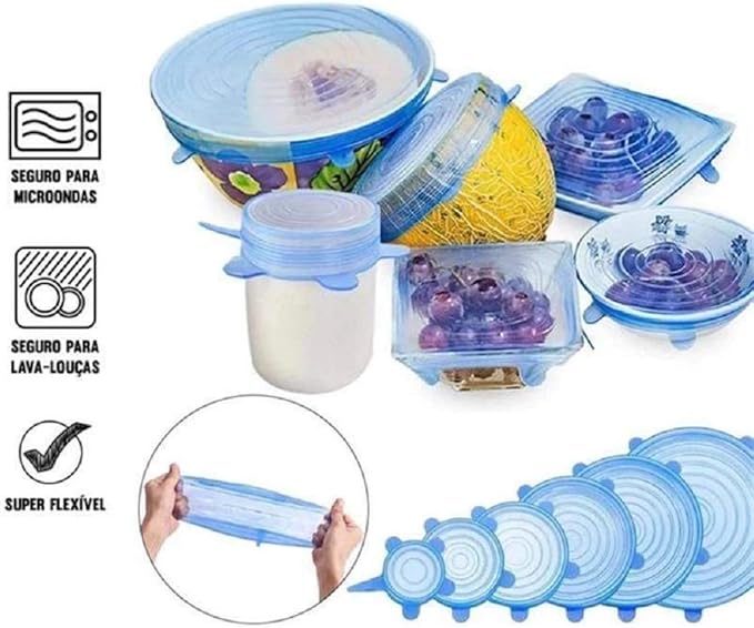 Selladora vacio + 6 tapas silicona